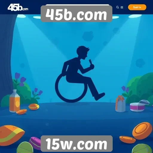 Acessibilidade no site 45b.com para todos os jogadores